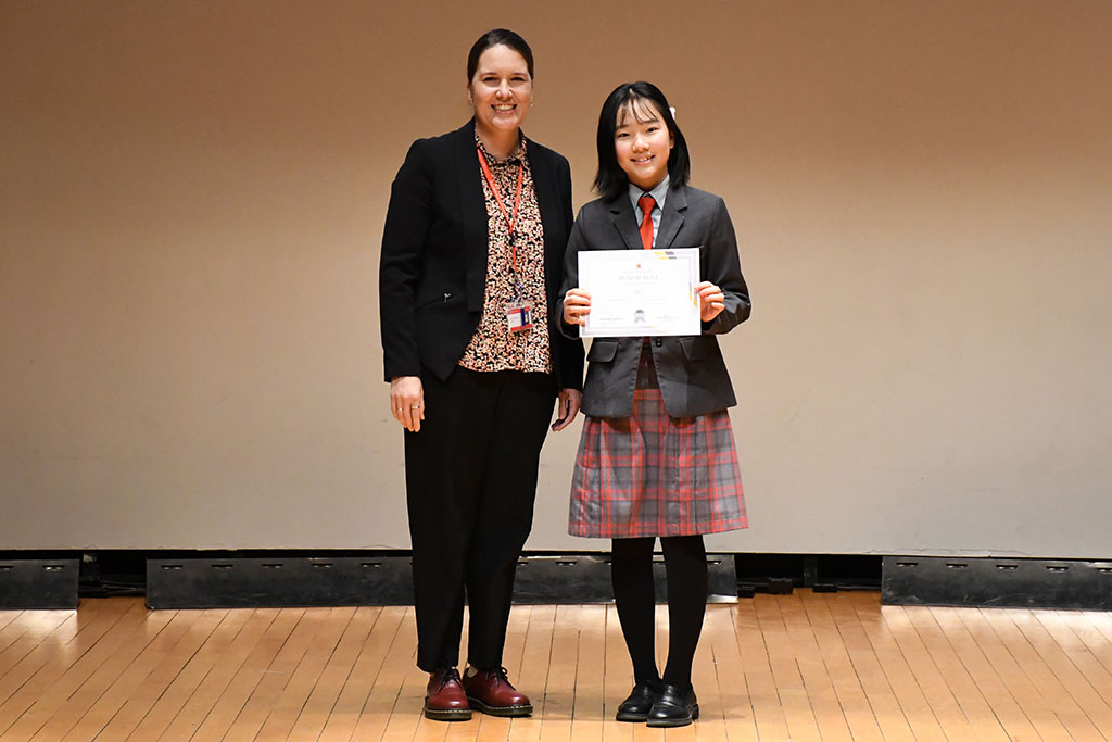 Celebrating Academic Excellence at the Middle School Honor Roll Assembly