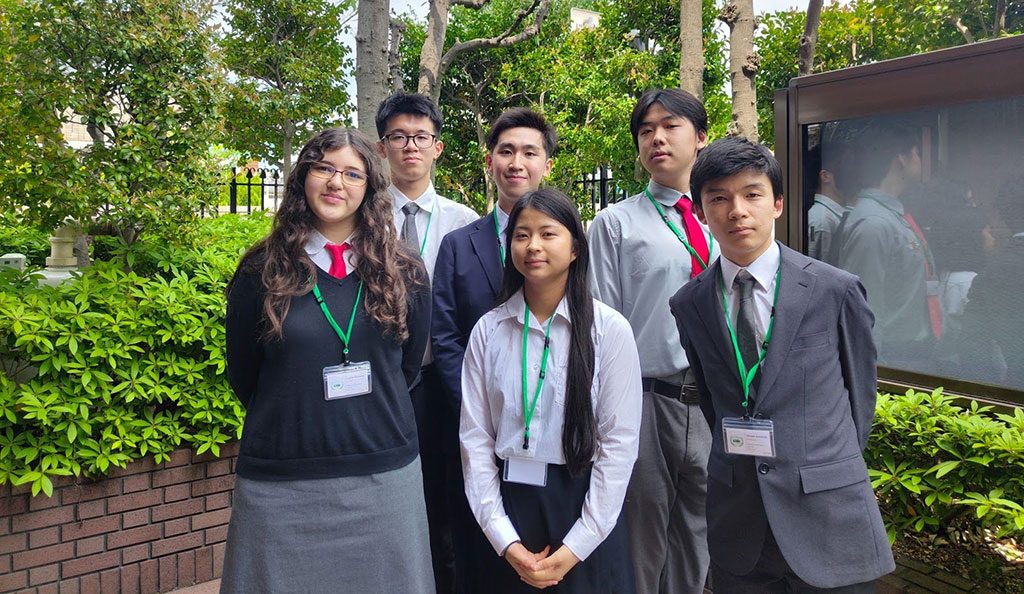 Saint Maur Team Attends Model United Nations Conference in Tokyo