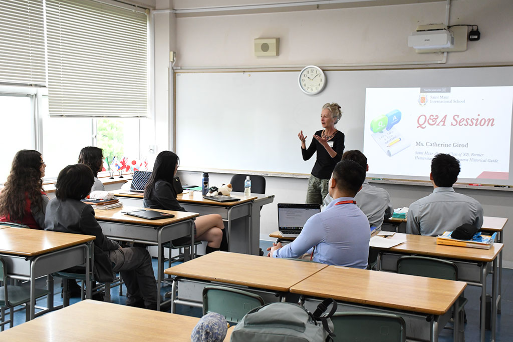 From Saint Maur to the UN - Alumna Inspires Future Global Citizens