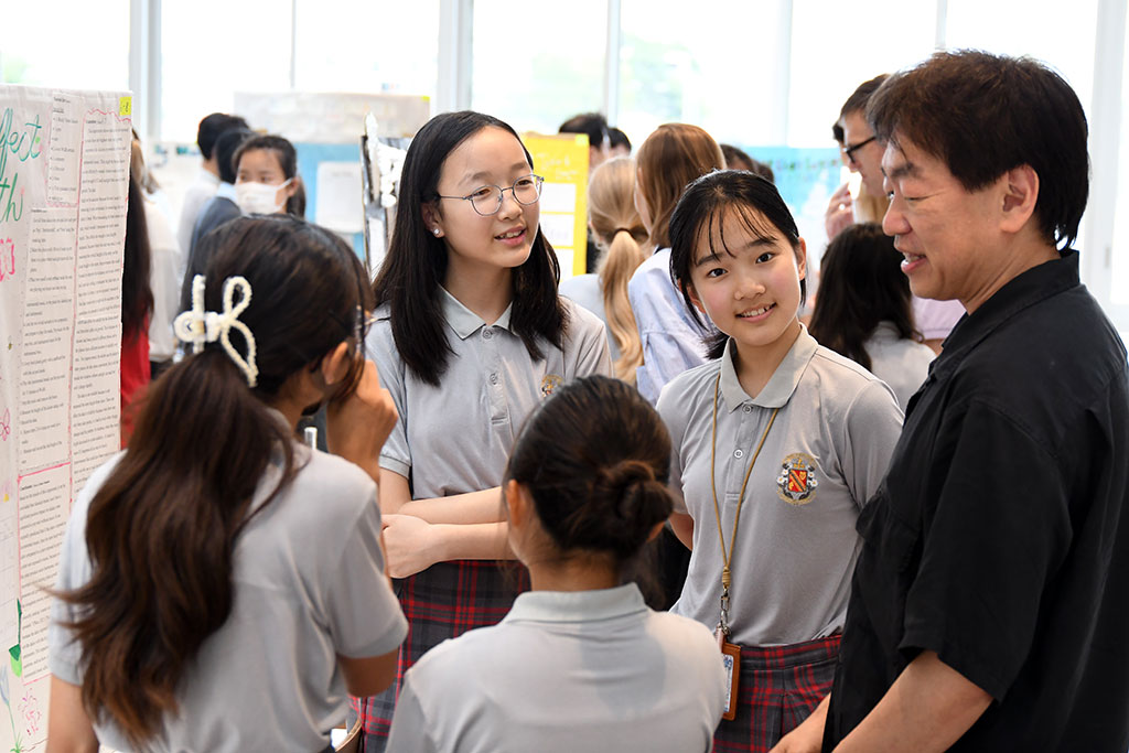 Middle School Scientists Shine at Science Fair